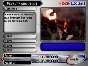 Pantallazo de Sky Sports Football Quiz Season 02 para PlayStation