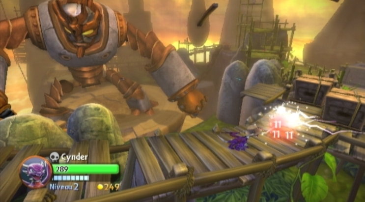 Pantallazo de Skylanders Giants Pack De Inicio para Wii