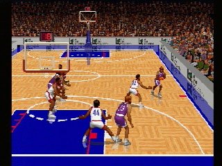 Pantallazo de Slam 'N Jam '96: featuring Magic & Kareem para PC