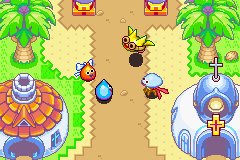 Pantallazo de Slime Morimori Dragon Quest - Shougeki no Shippo Dan (Japonés) para Game Boy Advance