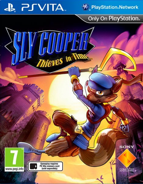 Caratula de Sly Cooper: Ladrones en el Tiempo para PS Vita