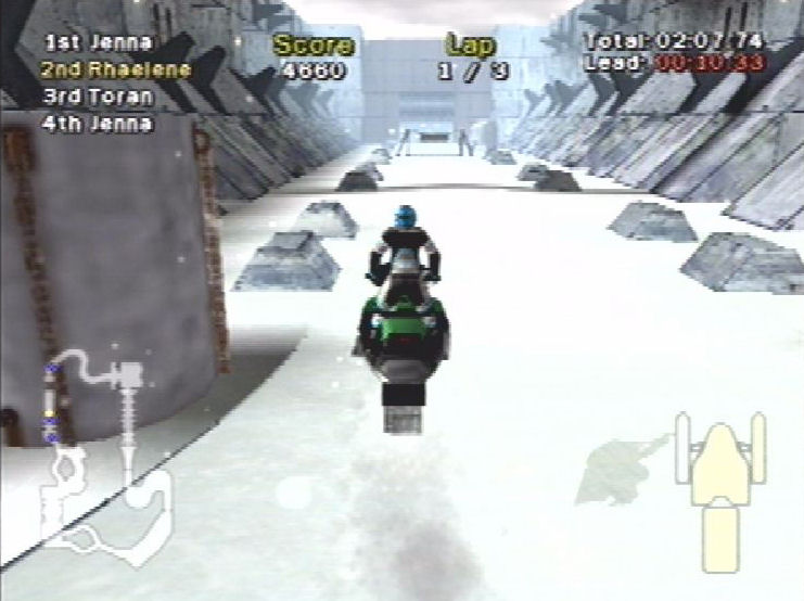 Pantallazo de SnoCross 2 Featuring Blair Morgan para PlayStation 2