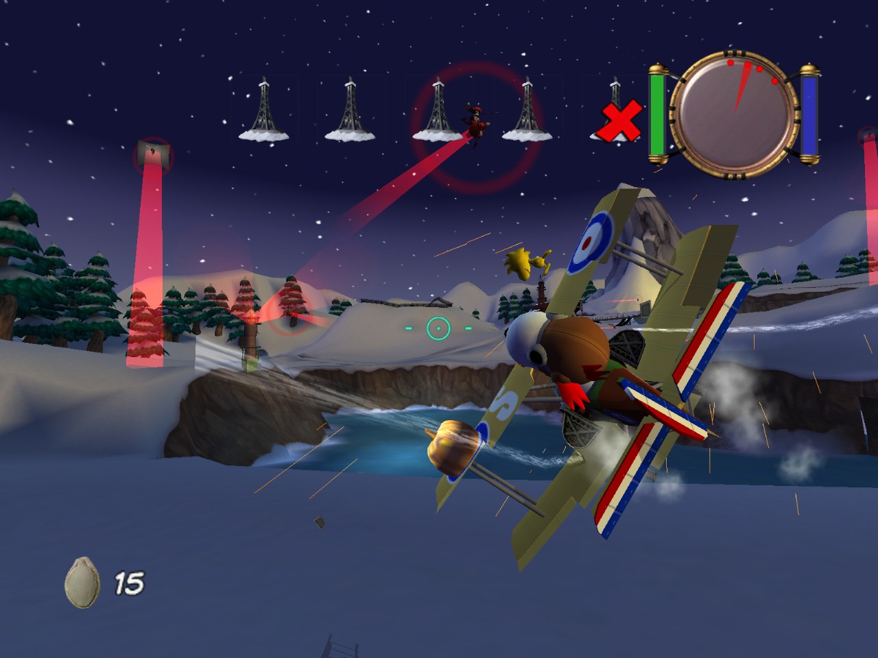 Pantallazo de Snoopy vs The Red Baron para PC