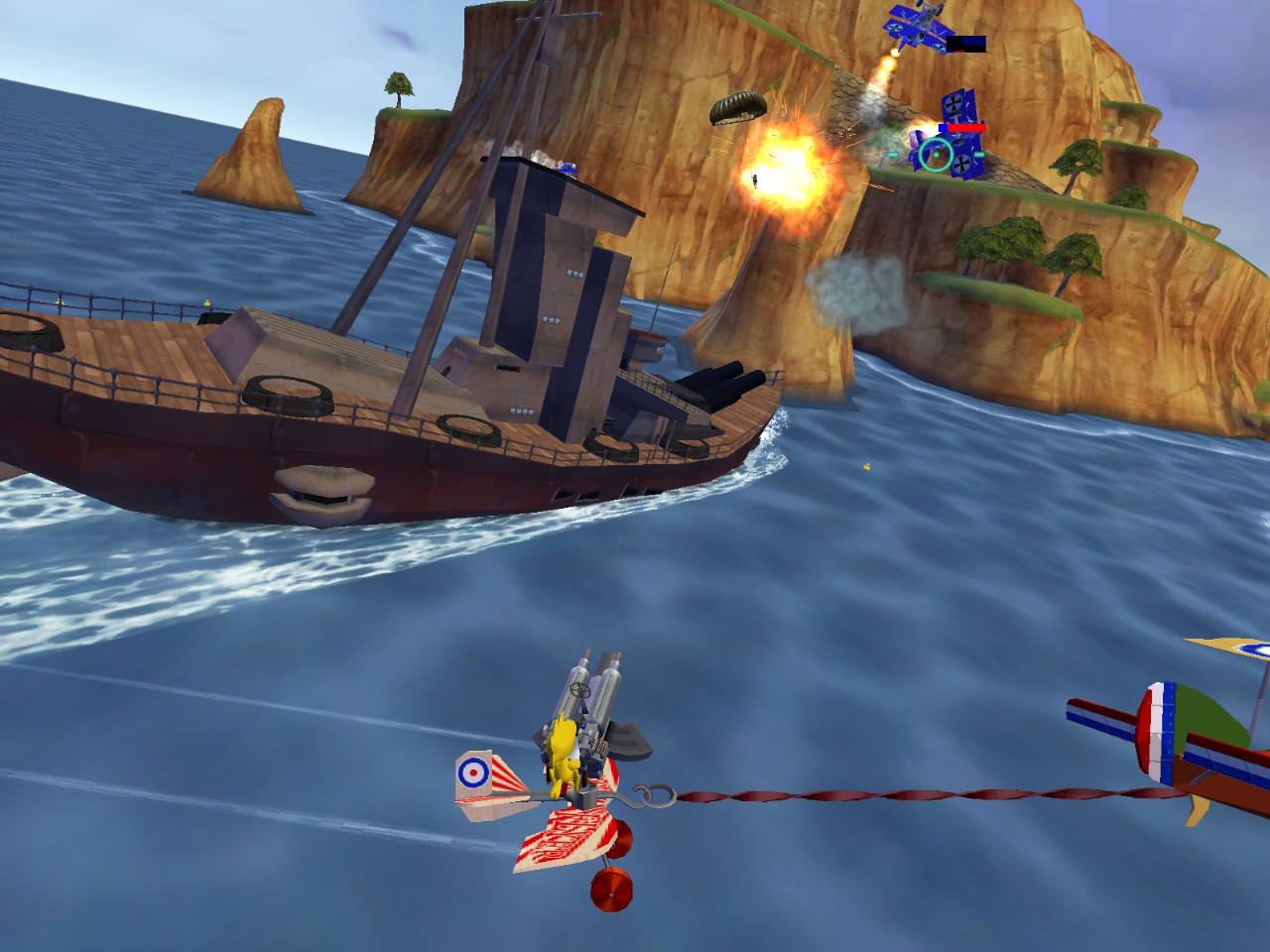 Pantallazo de Snoopy vs The Red Baron para PC