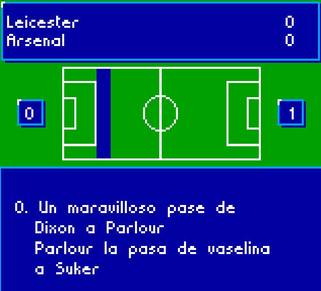 Pantallazo de Soccer Manager para Game Boy Color