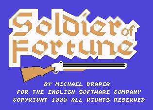 Pantallazo de Soldier of Fortune para Commodore 64