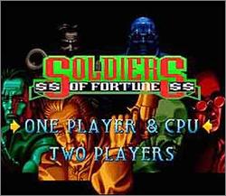 Pantallazo de Soldiers of Fortune para Super Nintendo