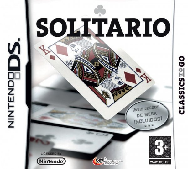 Caratula de Solitario: Sigue entrenando tu Cerebro para Nintendo DS