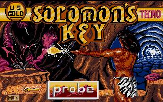 Pantallazo de Solomon's Key para Atari ST