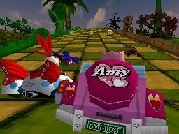 Pantallazo de Sonic & Sega All-Stars Racing para Nintendo DS