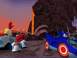 Pantallazo de Sonic & Sega All-Stars Racing para Nintendo DS