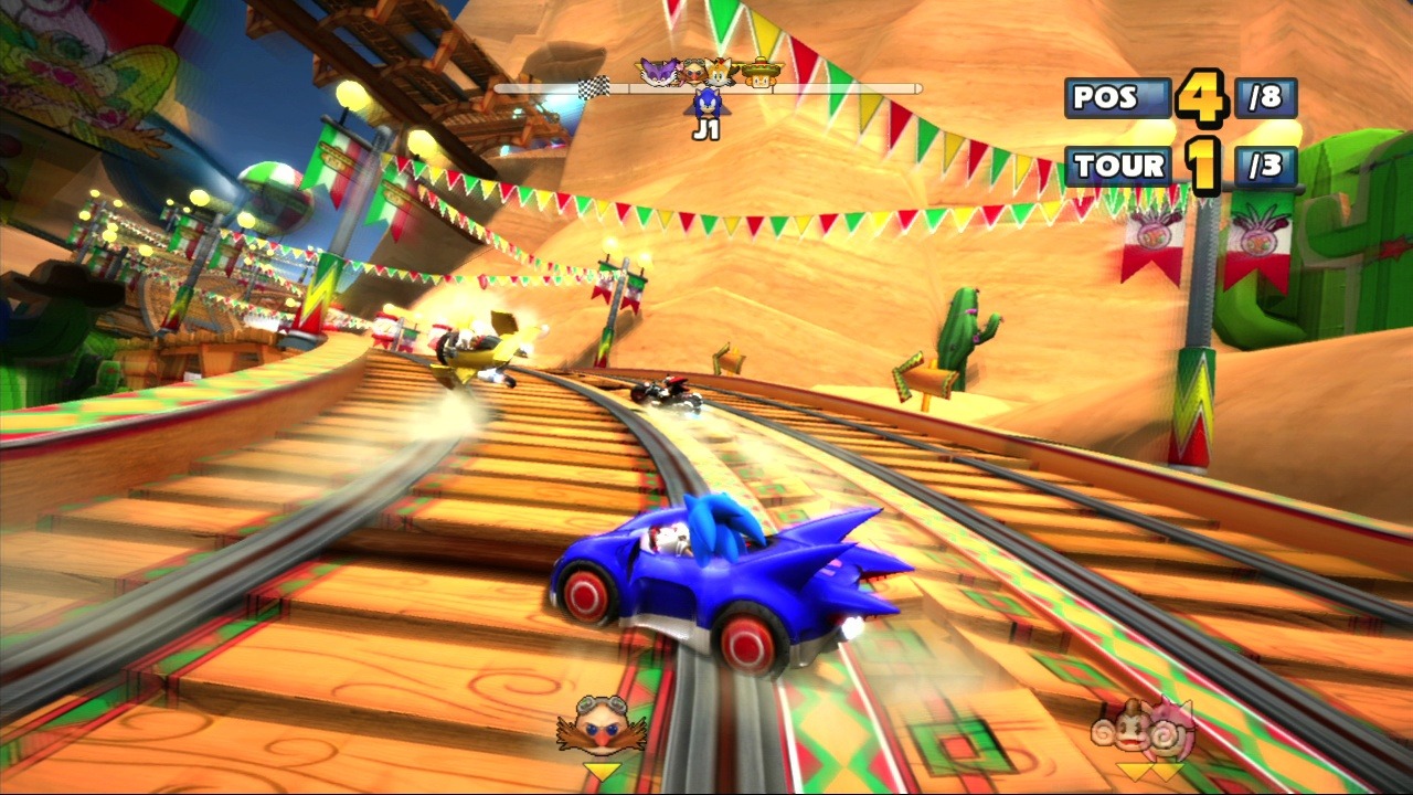 Pantallazo de Sonic & Sega All-Stars Racing para PlayStation 3