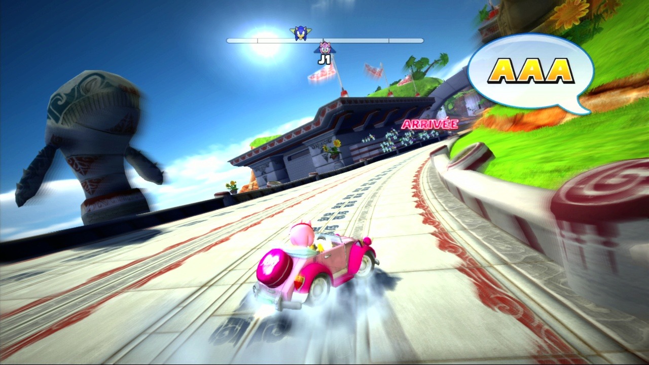 Pantallazo de Sonic & Sega All-Stars Racing para PlayStation 3