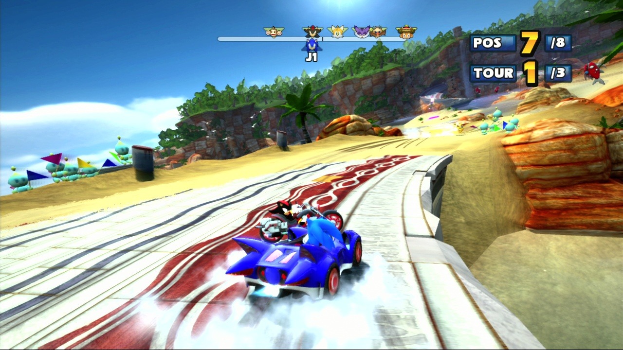 Pantallazo de Sonic & Sega All-Stars Racing para PlayStation 3