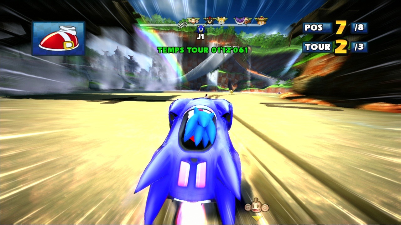 Pantallazo de Sonic & Sega All-Stars Racing para PlayStation 3