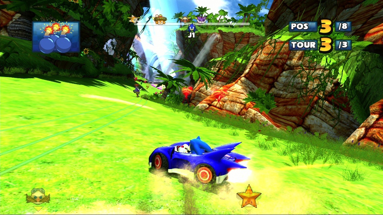 Pantallazo de Sonic & Sega All-Stars Racing para PlayStation 3