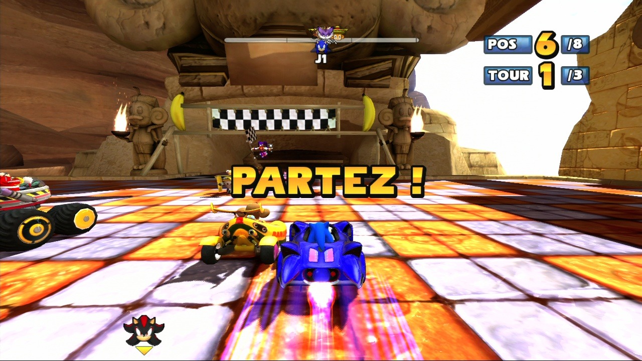 Pantallazo de Sonic & Sega All-Stars Racing para PlayStation 3