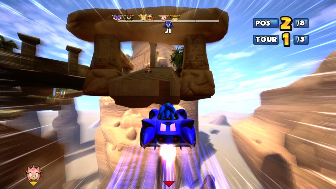 Pantallazo de Sonic & Sega All-Stars Racing para PlayStation 3