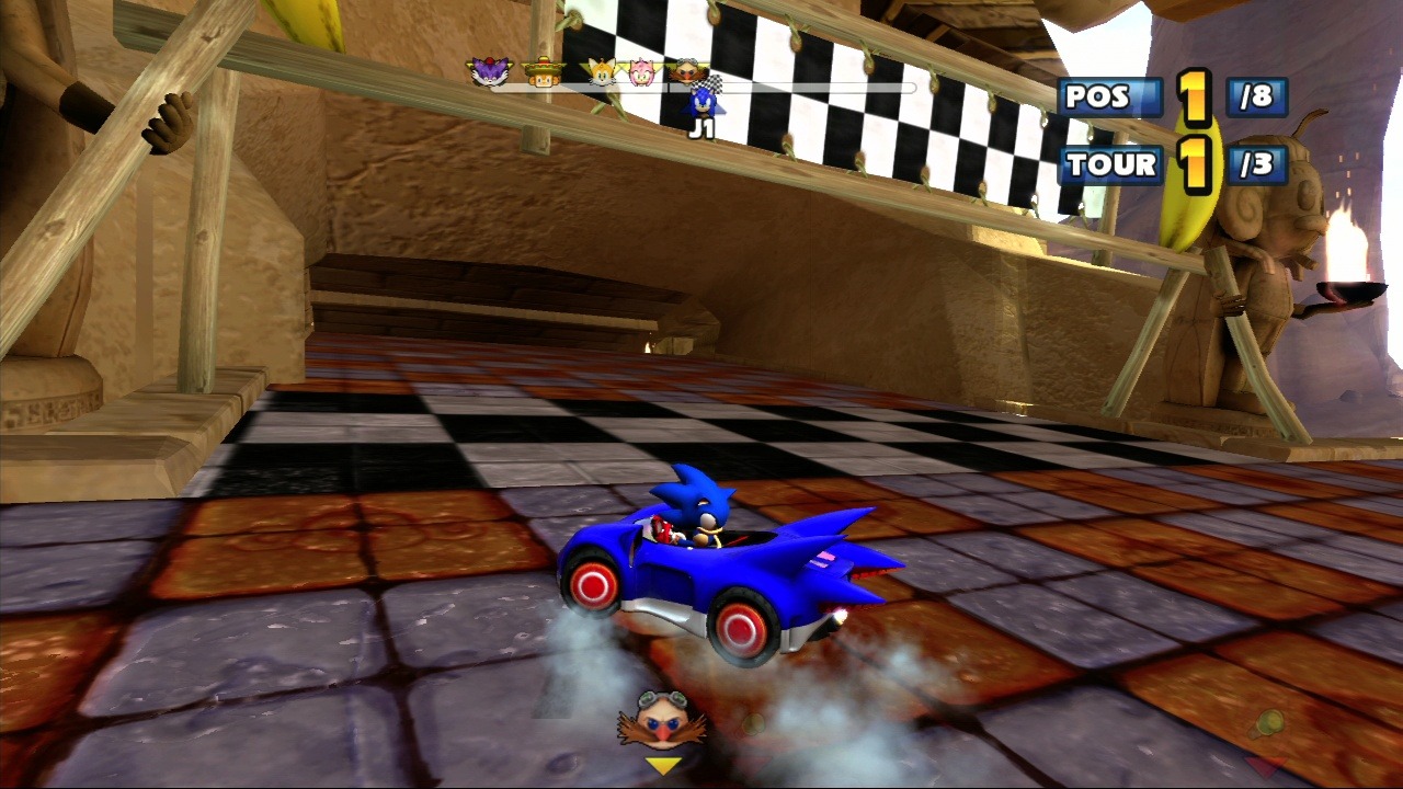 Pantallazo de Sonic & Sega All-Stars Racing para PlayStation 3