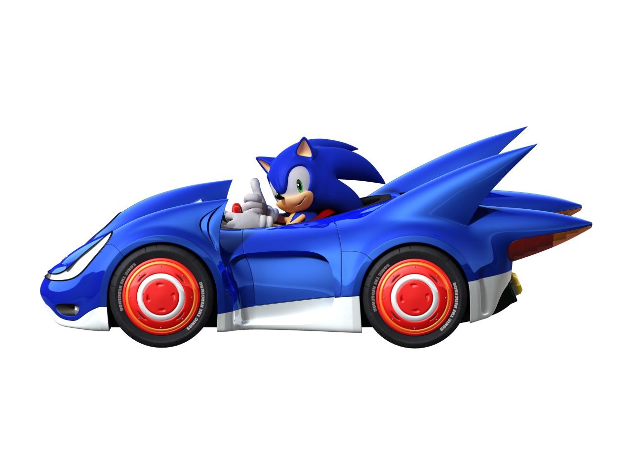 Pantallazo de Sonic & Sega All-Stars Racing para Wii