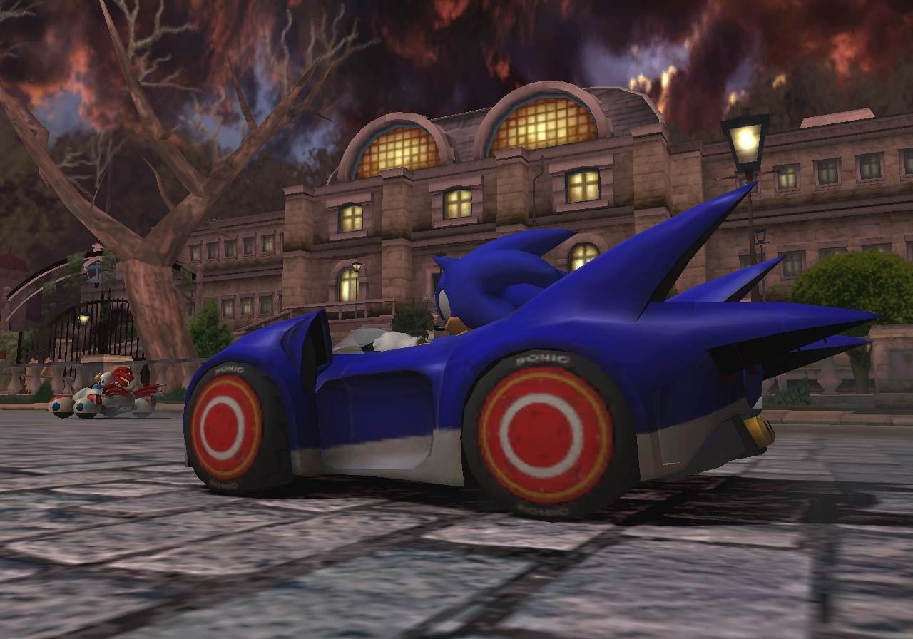 Pantallazo de Sonic & Sega All-Stars Racing para Wii