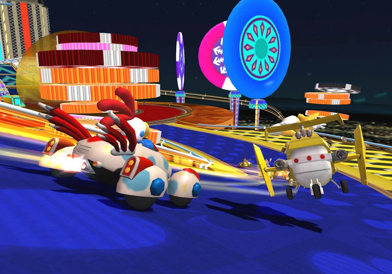 Pantallazo de Sonic & Sega All-Stars Racing para Wii