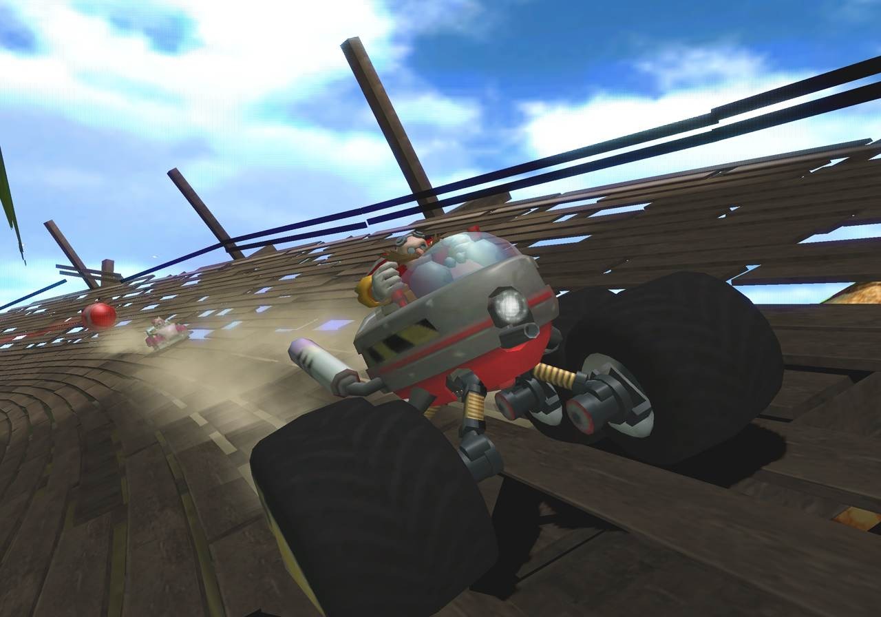 Pantallazo de Sonic & Sega All-Stars Racing para Wii