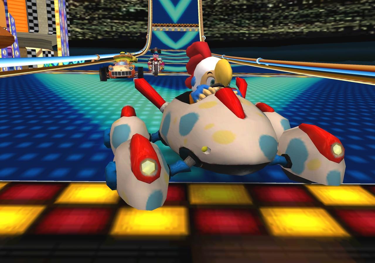 Pantallazo de Sonic & Sega All-Stars Racing para Wii