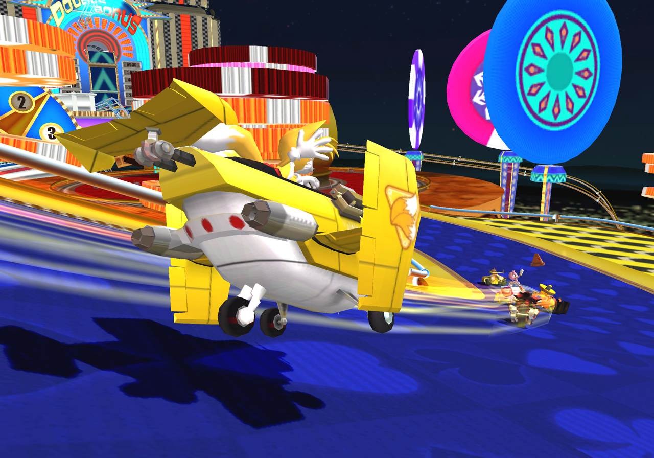 Pantallazo de Sonic & Sega All-Stars Racing para Wii