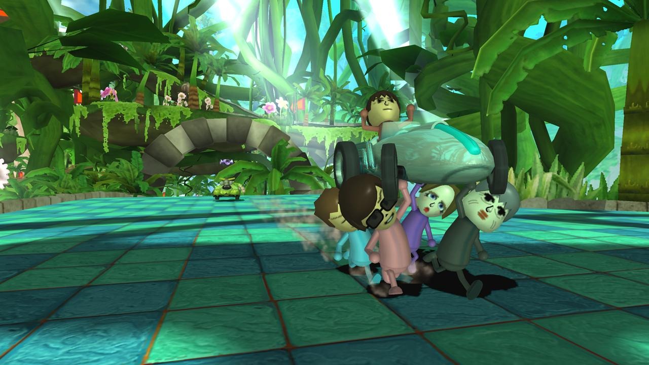 Pantallazo de Sonic & Sega All-Stars Racing para Wii