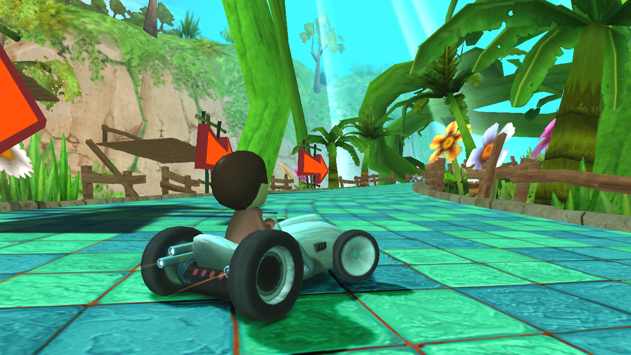 Pantallazo de Sonic & Sega All-Stars Racing para Wii