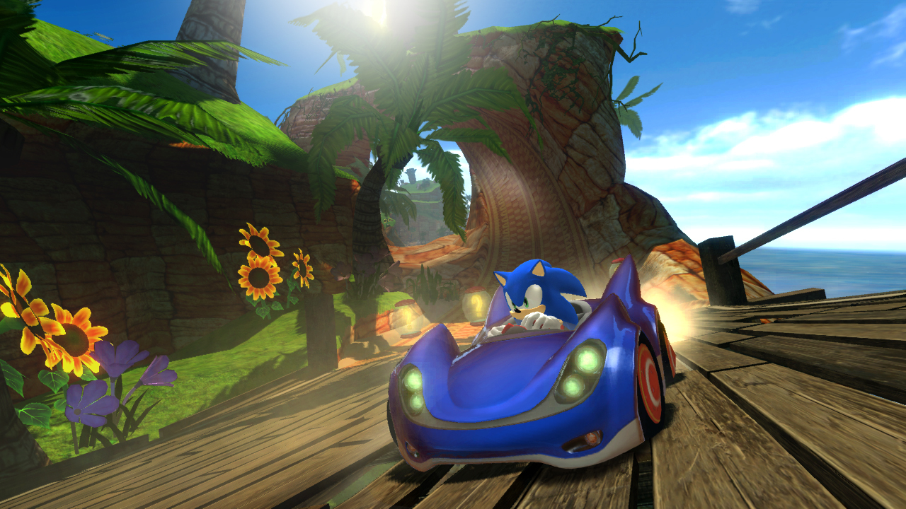 Pantallazo de Sonic & Sega All-Stars Racing para Xbox 360