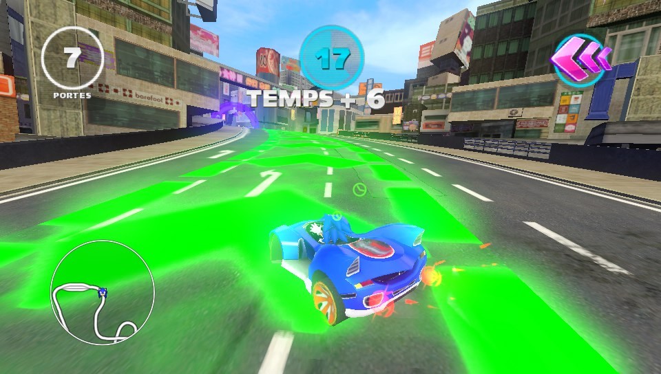 Pantallazo de Sonic All-stars Racing Transformed para PS Vita