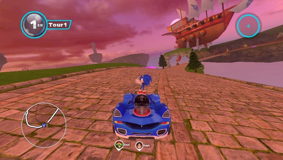 Pantallazo de Sonic All-stars Racing Transformed para PS Vita