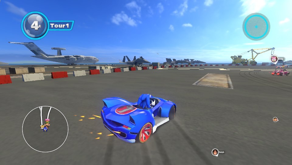 Pantallazo de Sonic All-stars Racing Transformed para PS Vita