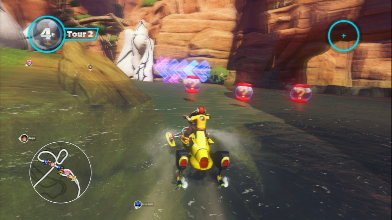 Pantallazo de Sonic All-stars Racing Transformed para Wii U