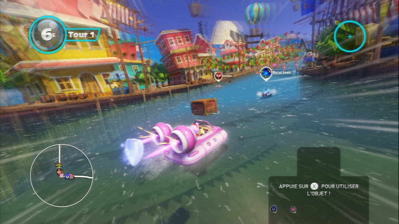 Pantallazo de Sonic All-stars Racing Transformed para Wii U