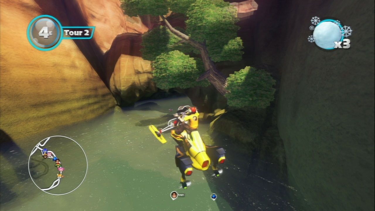 Pantallazo de Sonic All-stars Racing Transformed para Wii U
