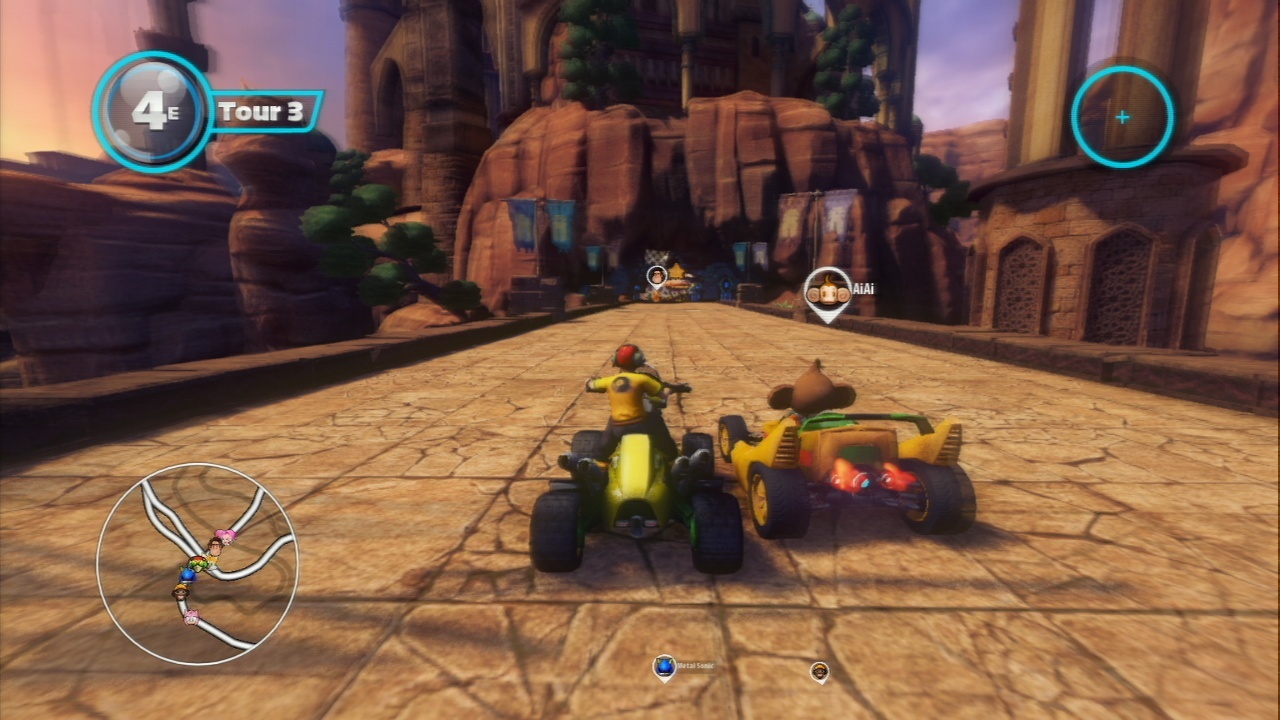 Pantallazo de Sonic All-stars Racing Transformed para Wii U