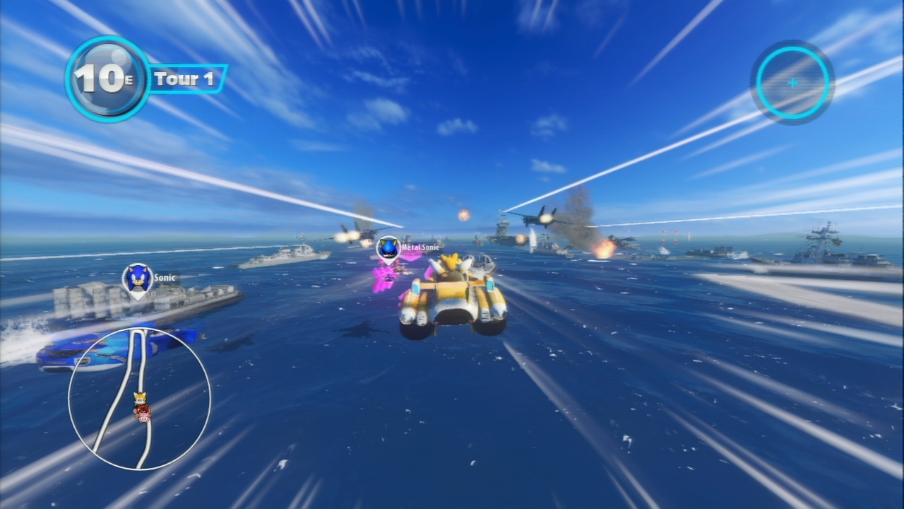 Pantallazo de Sonic All-stars Racing Transformed para Wii U