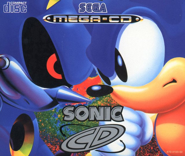 Caratula de Sonic CD para Sega CD