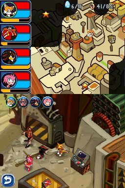 Pantallazo de Sonic Chronicles: La Hermandad Siniestra para Nintendo DS