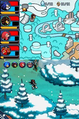 Pantallazo de Sonic Chronicles: La Hermandad Siniestra para Nintendo DS