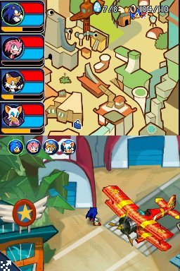 Pantallazo de Sonic Chronicles: La Hermandad Siniestra para Nintendo DS