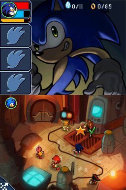 Pantallazo de Sonic Chronicles: La Hermandad Siniestra para Nintendo DS