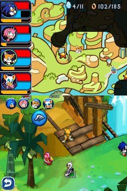 Pantallazo de Sonic Chronicles: La Hermandad Siniestra para Nintendo DS