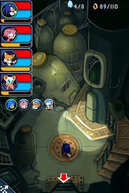 Pantallazo de Sonic Chronicles: La Hermandad Siniestra para Nintendo DS
