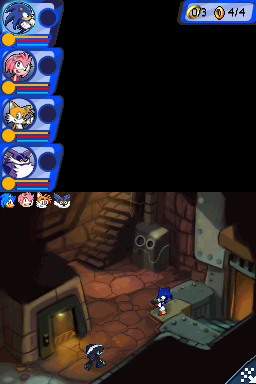 Pantallazo de Sonic Chronicles: La Hermandad Siniestra para Nintendo DS