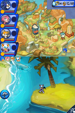 Pantallazo de Sonic Chronicles: La Hermandad Siniestra para Nintendo DS