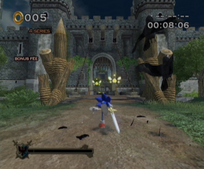 Pantallazo de Sonic y el Caballero Negro para Wii